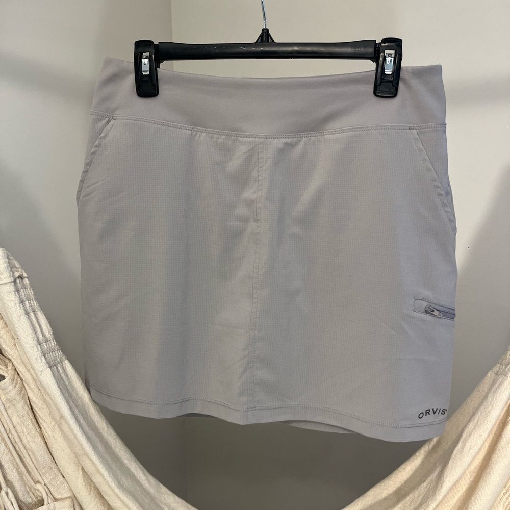 Orvis Light Gray Skort